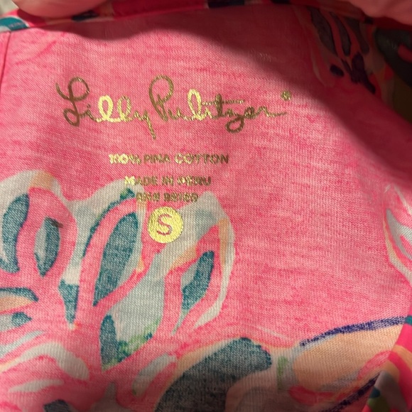 Lily Pulitzer 100% cotton dress. Like new. Size small. Pink - Picture 3 of 3